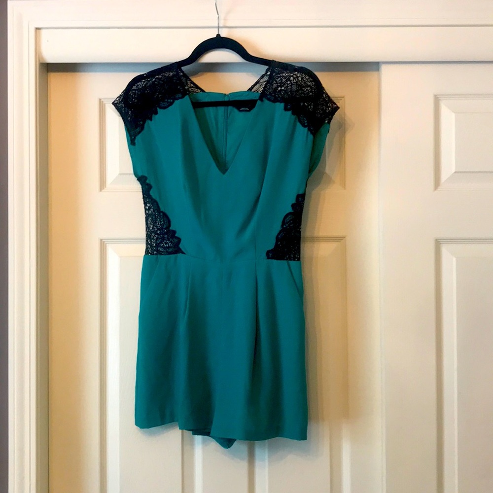 Gorgeous green romper